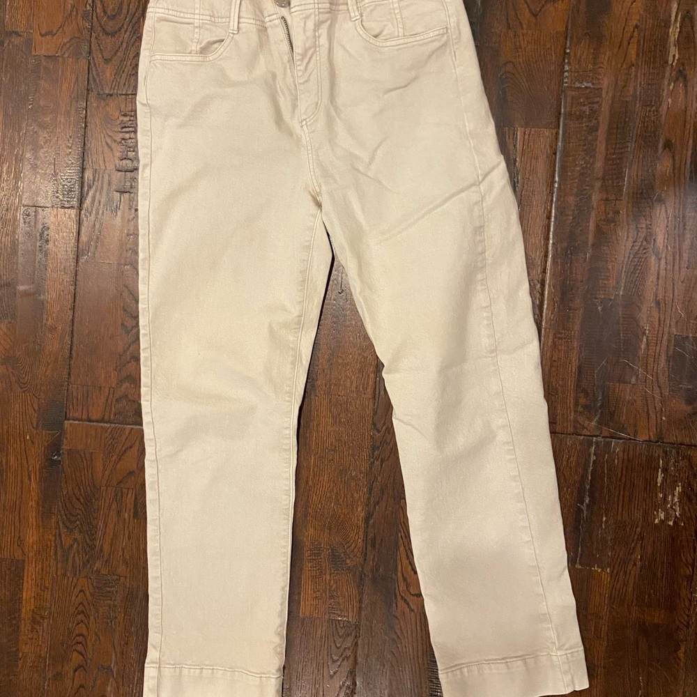 Ann Taylor Cream Jeans